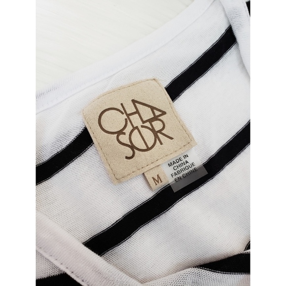 Chaser Gauzy Cotton Ruffle Blouse With Tulip Back - Picture 7 of 7